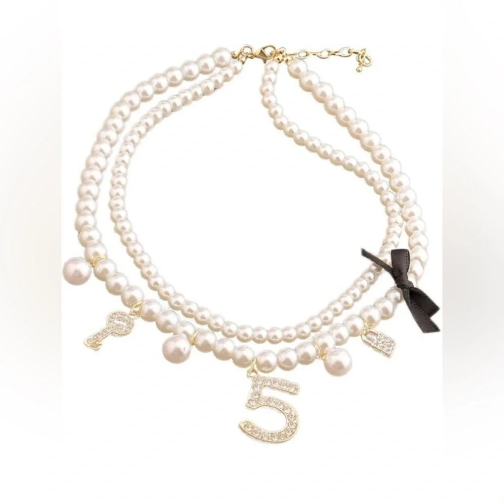 Pearl #5 Necklace - Picture 5 of 8